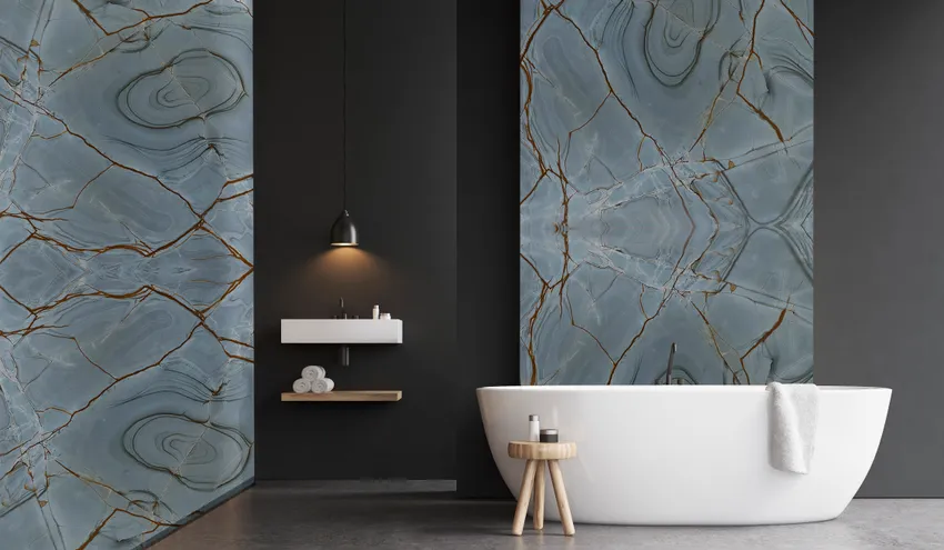Кварцит Blue Roma